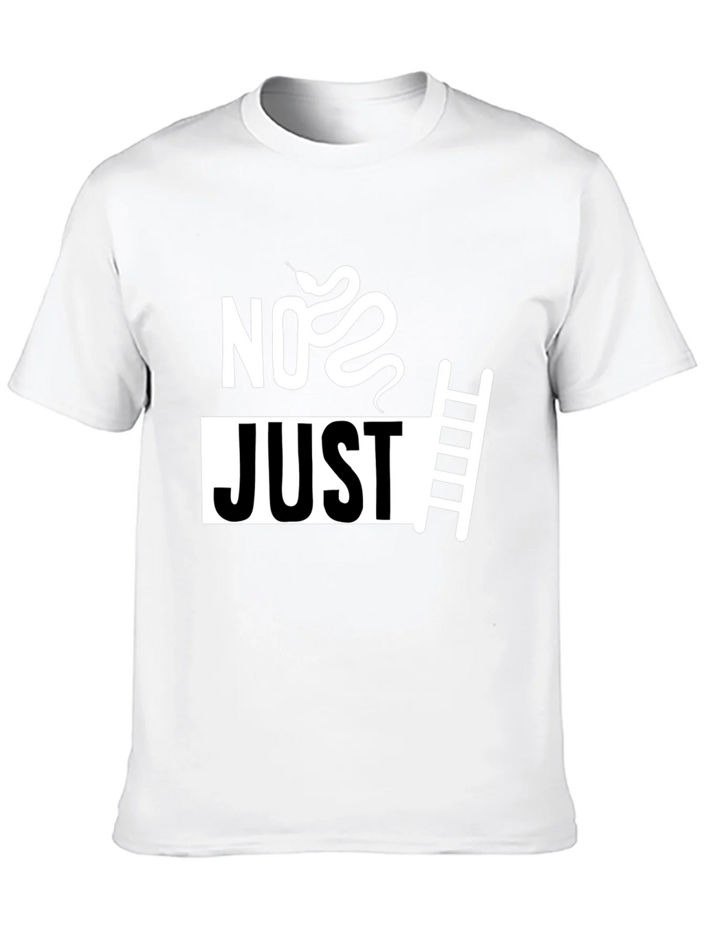 No Just Ladder T-Shirt - Snake & Graphic Tee product image 9