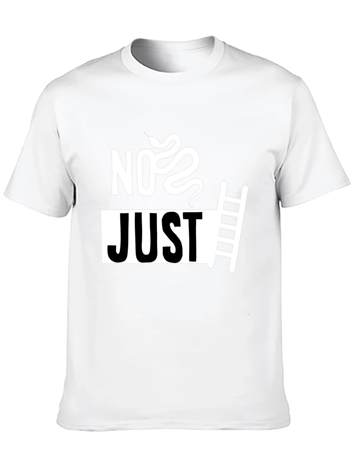 No Just Ladder T-Shirt - Snake & Graphic Tee product image 9