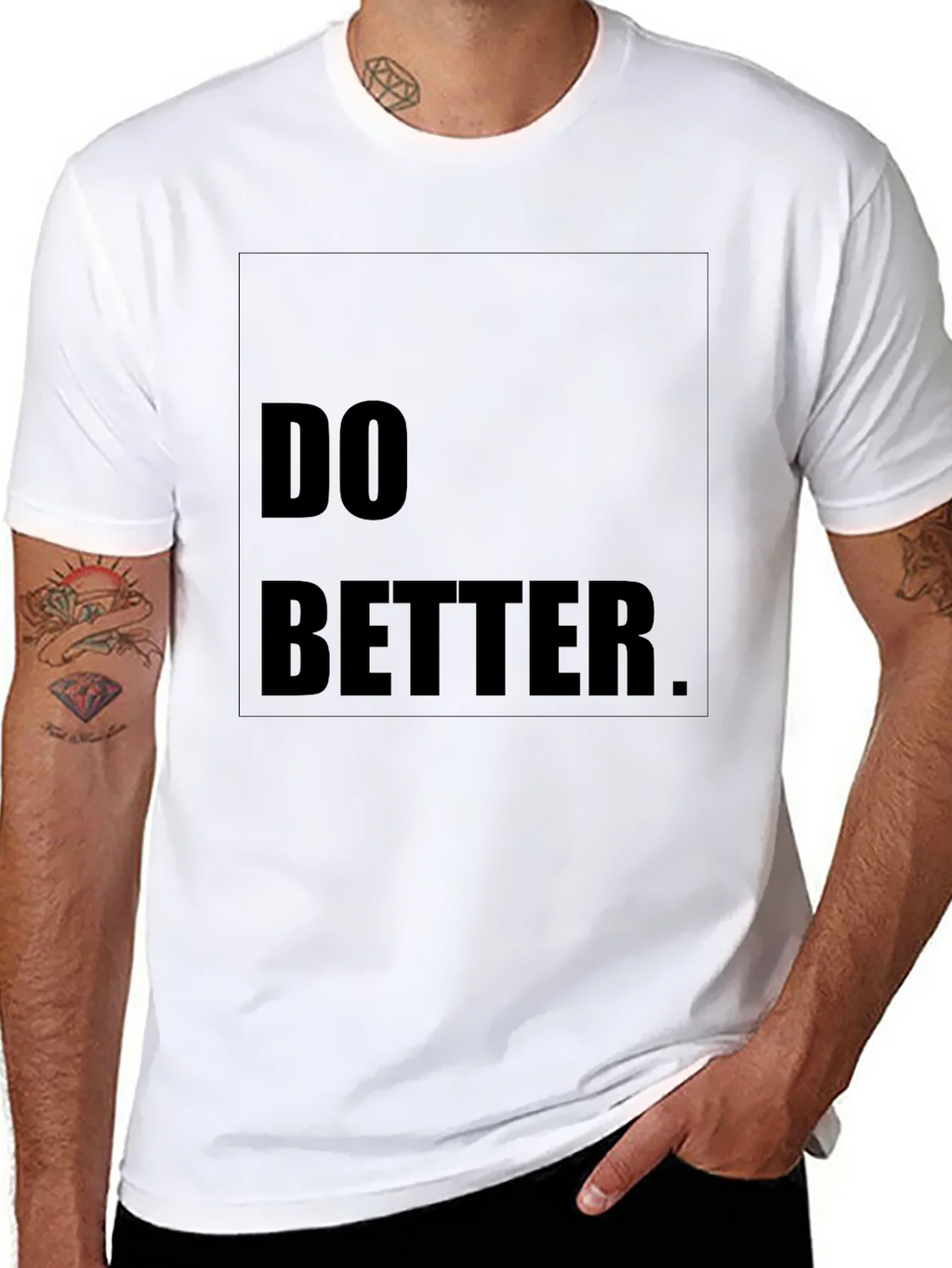 Do Better Graphic Tee - Mens Black T-Shirt product image 2