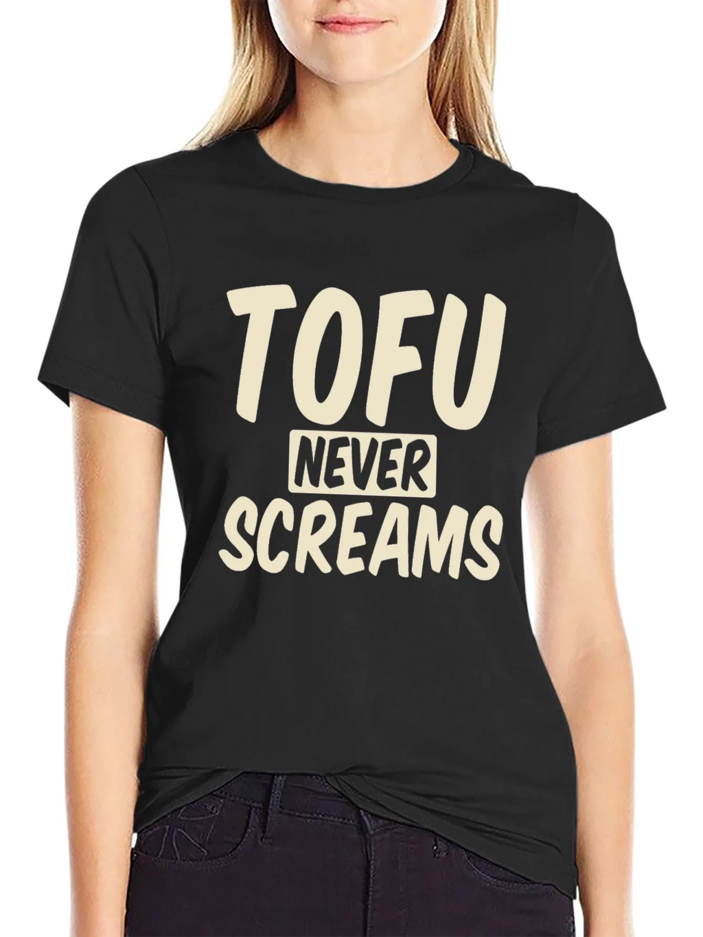 Tofu Never Screams Graphic Tee - Comfort & Style product image 2