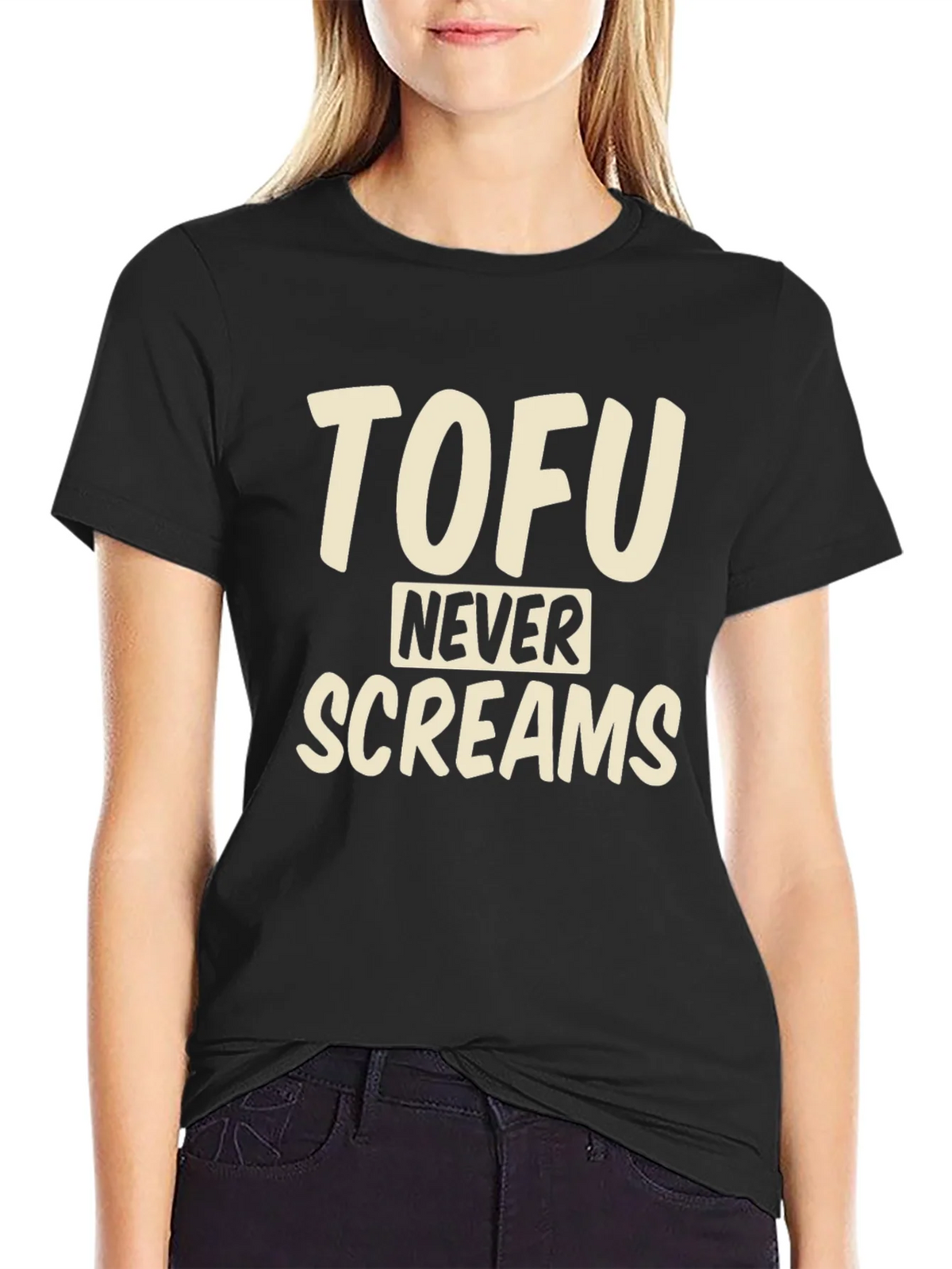 Tofu Never Screams Graphic Tee - Comfort & Style product image 2