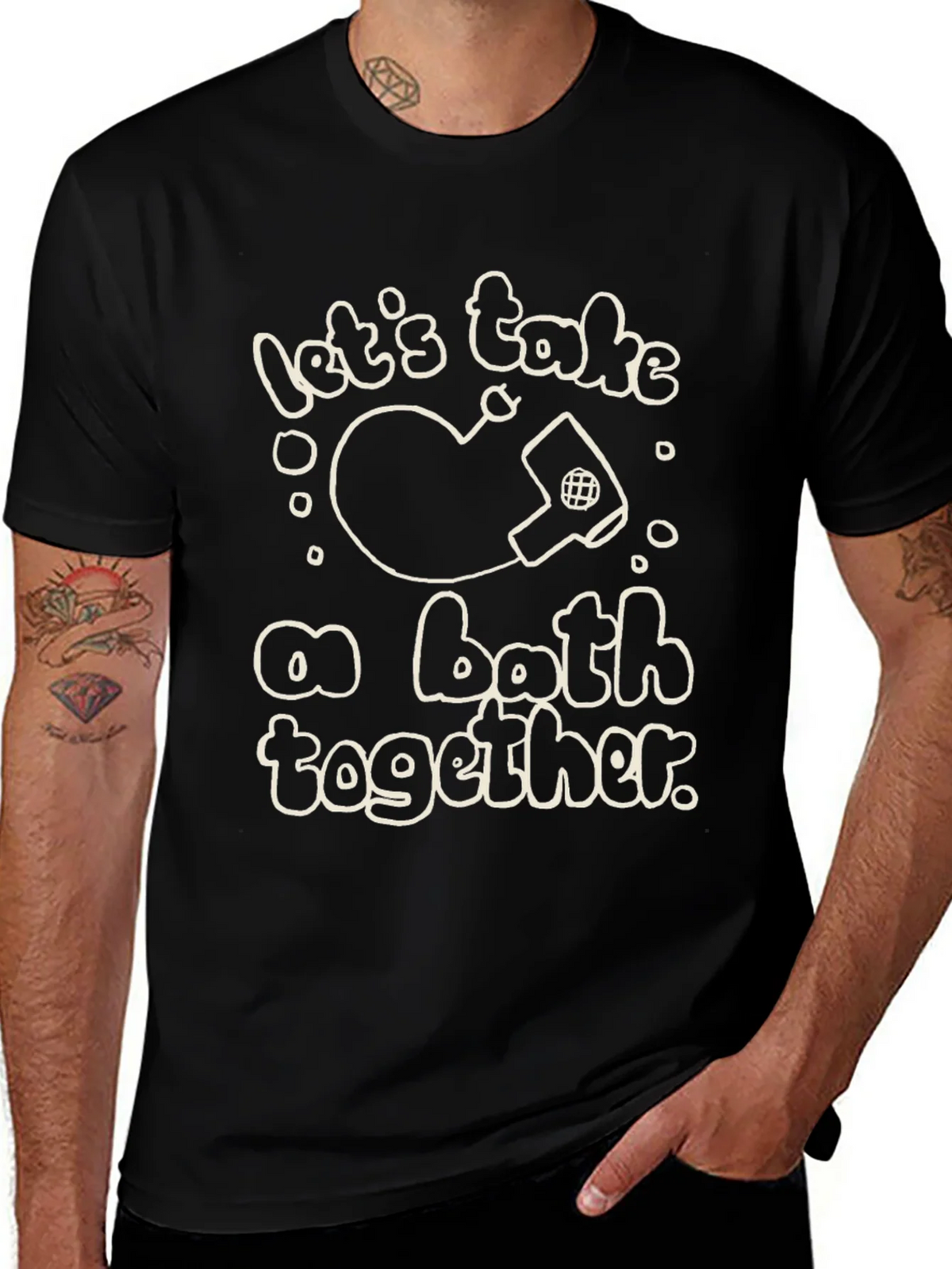 Funny Bath Together T-Shirt product image 1