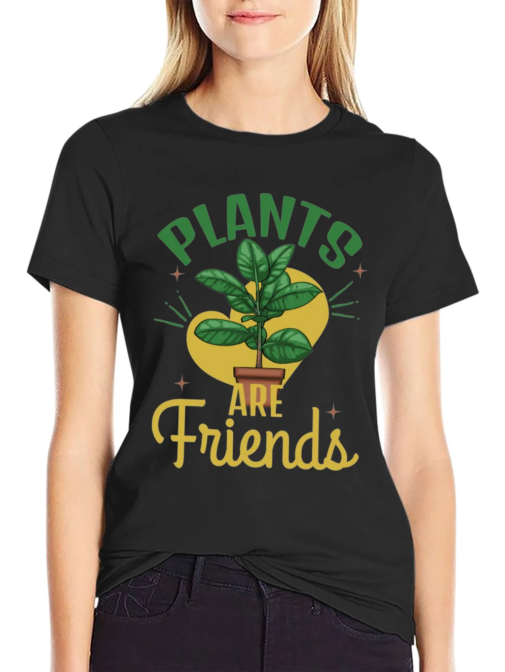 Plants Are Friends Graphic T-Shirt product image 2