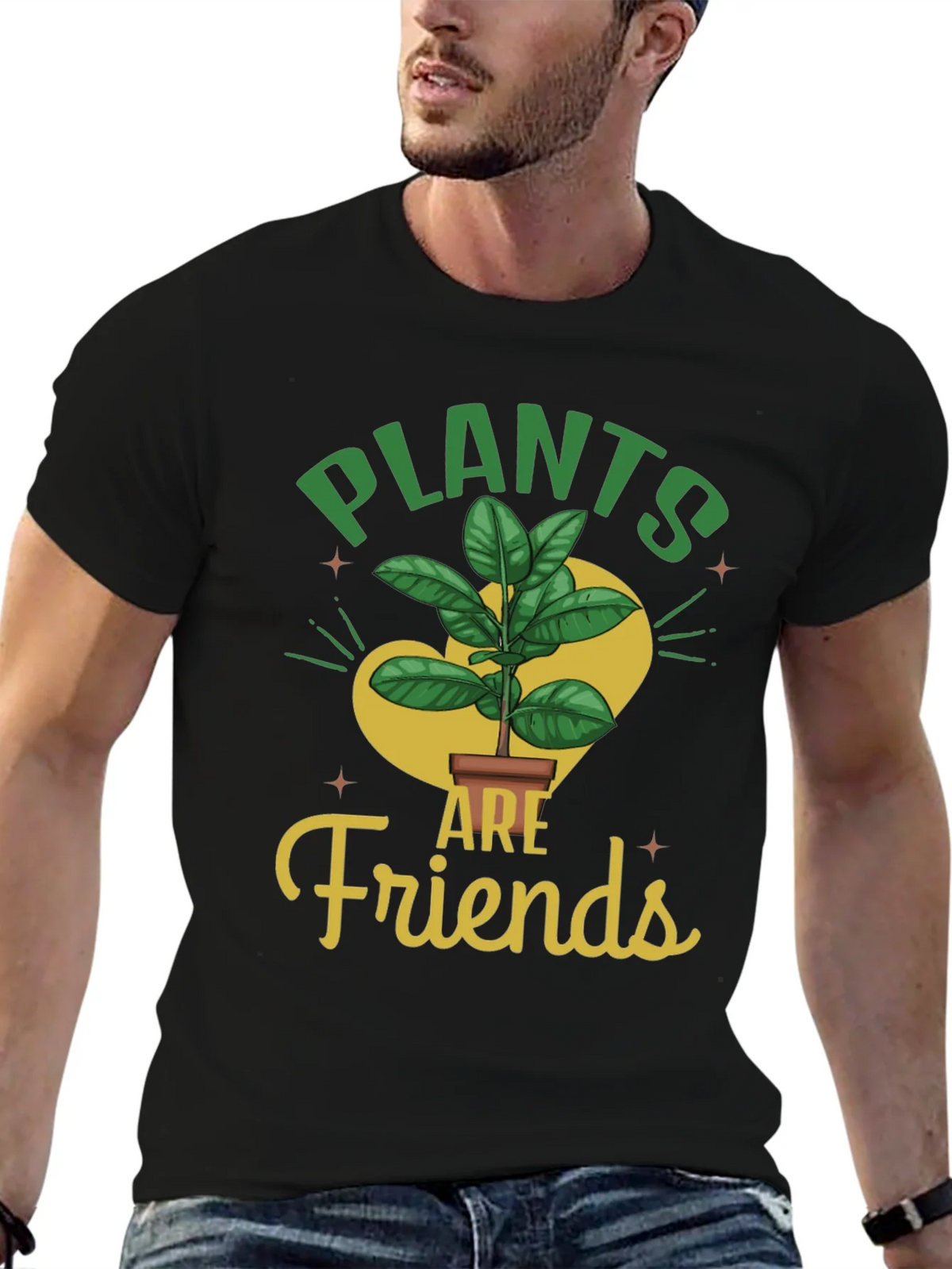 Plants Are Friends Graphic T-Shirt product image 6