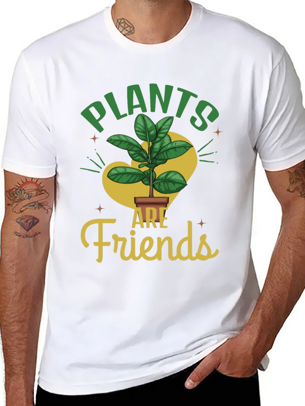 Plants Are Friends Graphic T-Shirt product image 7
