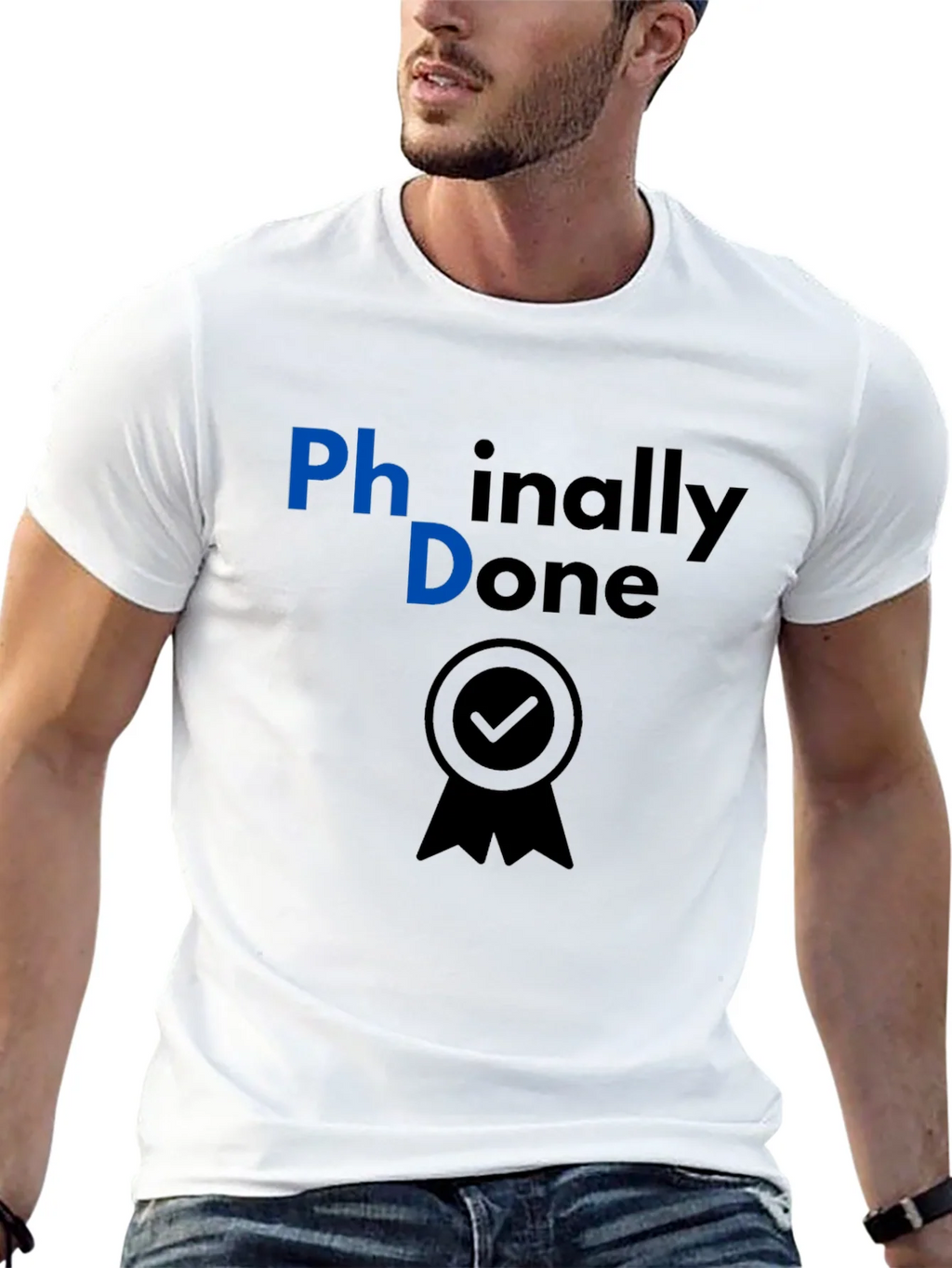 Phinally Done PhD Graduation T-Shirt product image 12