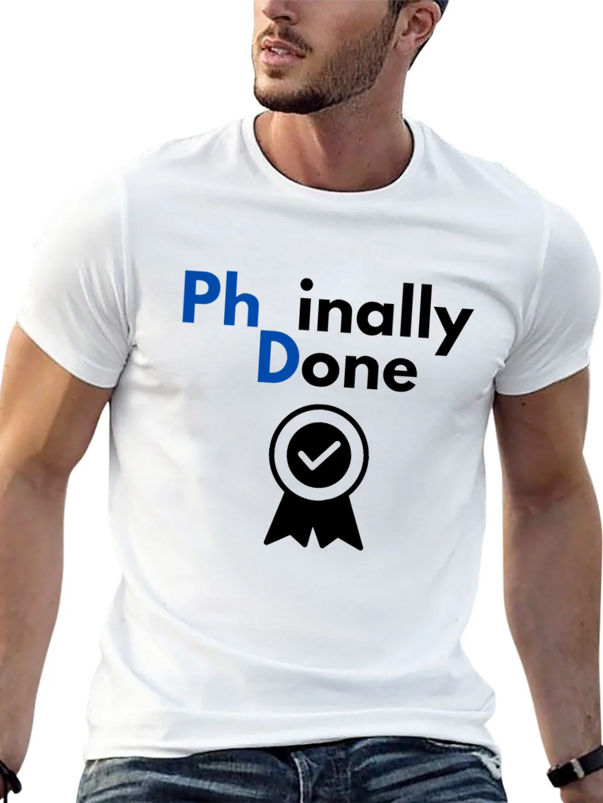 Phinally Done PhD Graduation T-Shirt product image 12