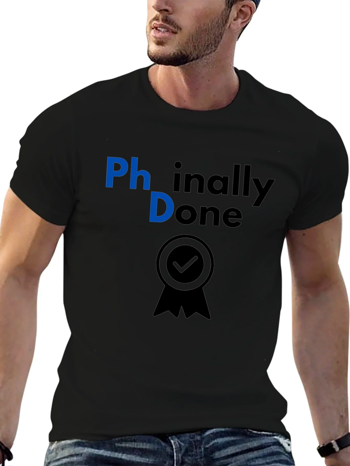 Phinally Done PhD Graduation T-Shirt product image 6