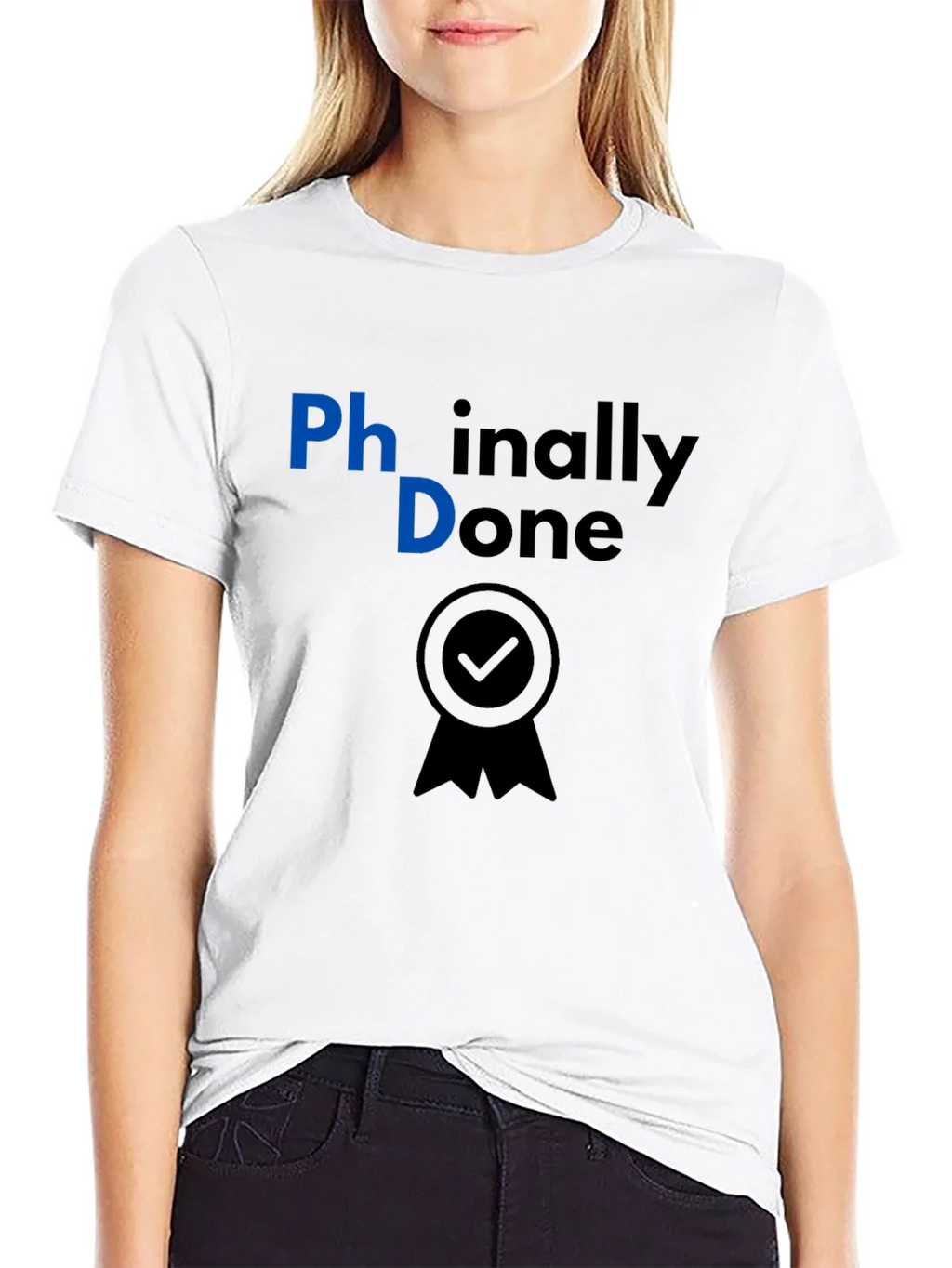 Phinally Done PhD Graduation T-Shirt product image 8
