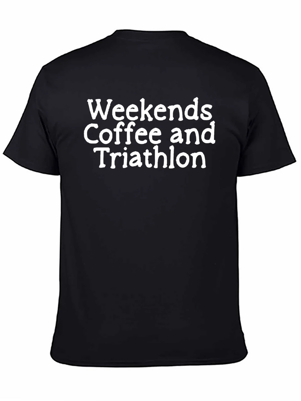 Weekends Coffee and Triathlon Graphic Tee product image 4