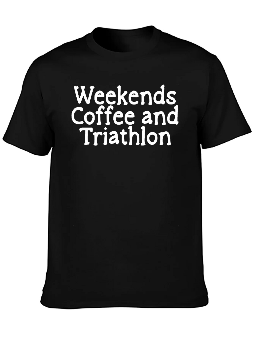 Weekends Coffee and Triathlon Graphic Tee product image 3