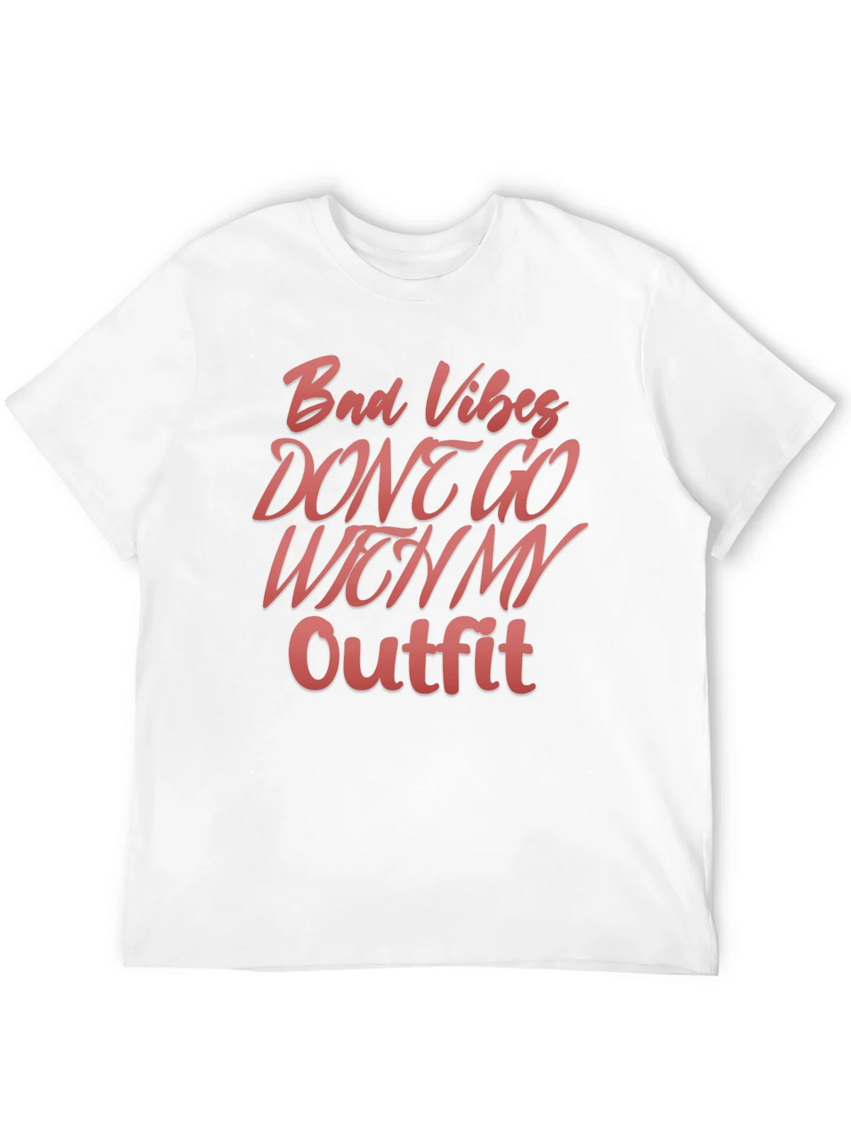 Bad Vibes Outfit T-Shirt - Stylish Graphic Tee product image 11