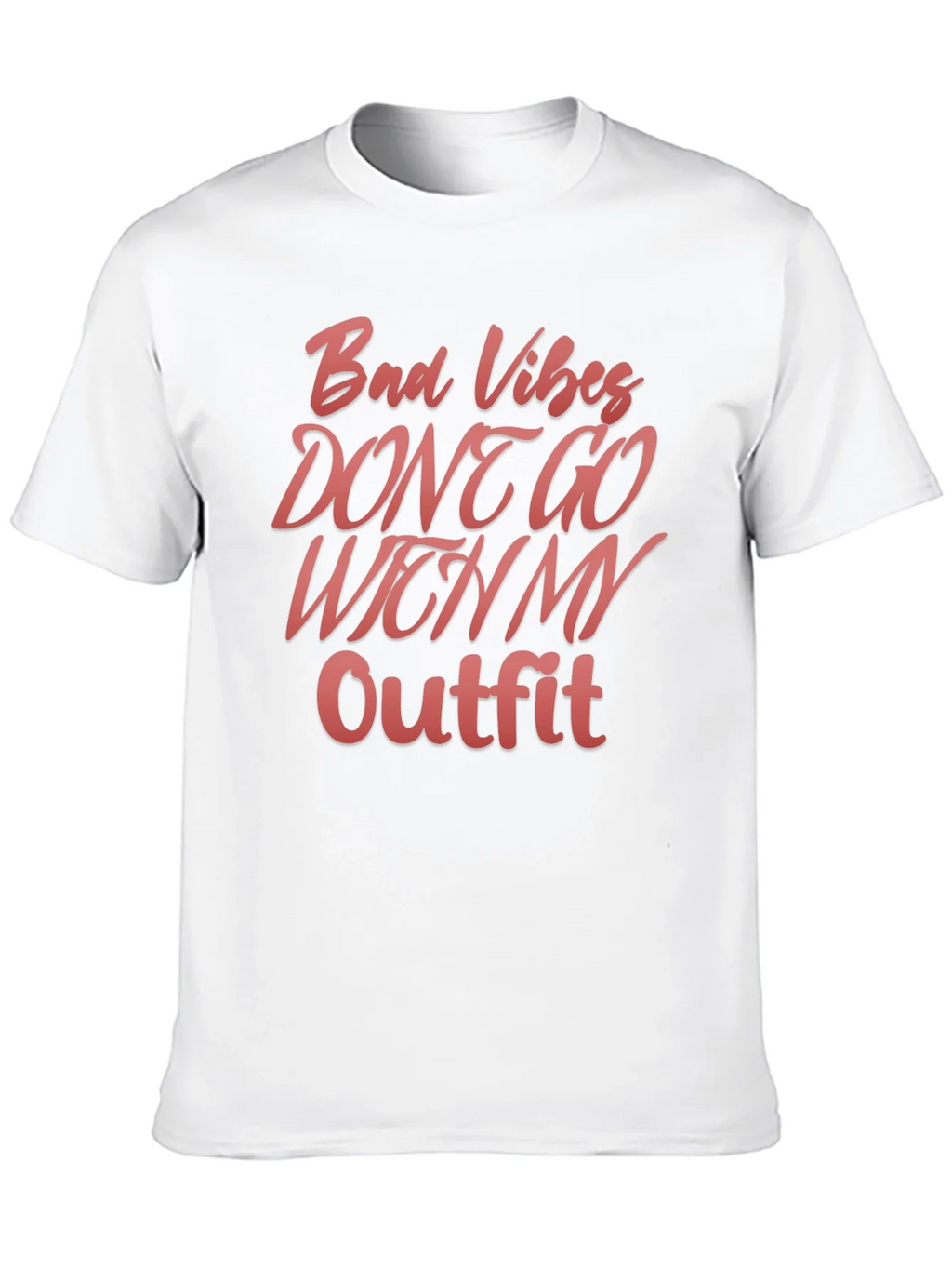 Bad Vibes Outfit T-Shirt - Stylish Graphic Tee product image 9