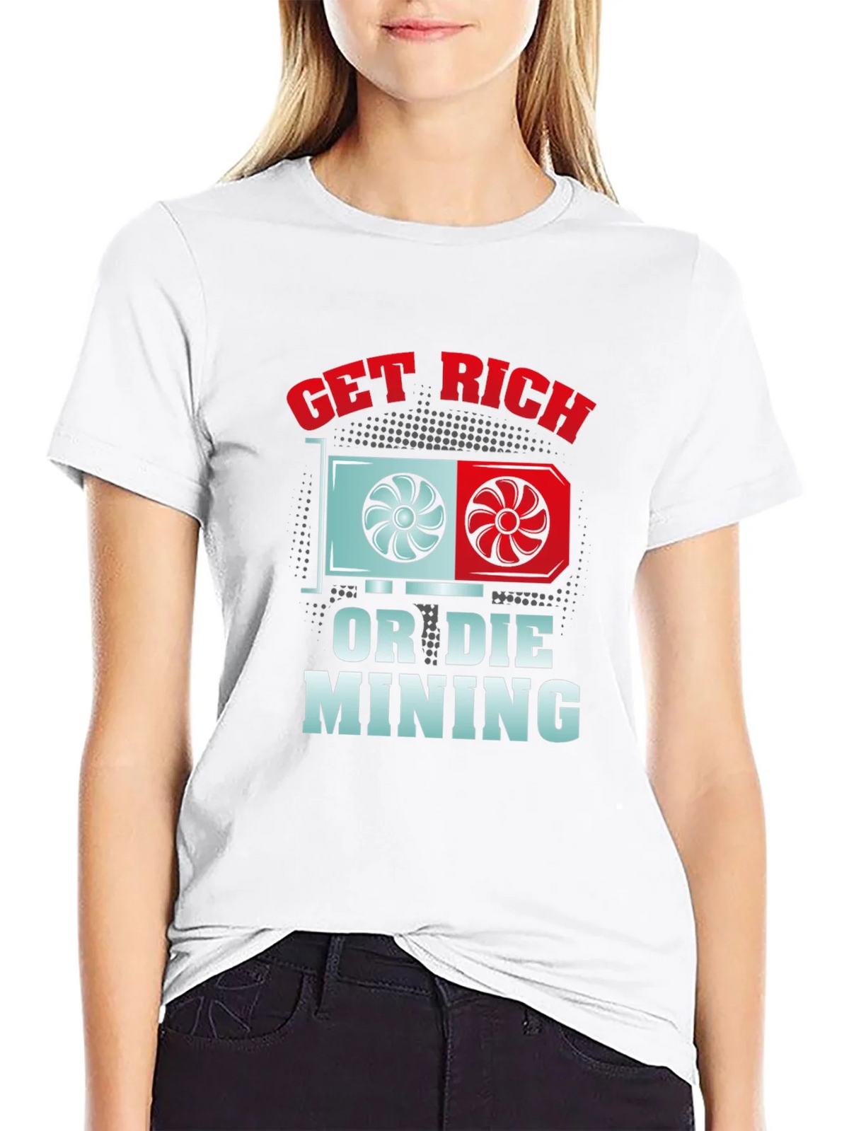 Get Rich or Die Mining T-Shirt product image 8