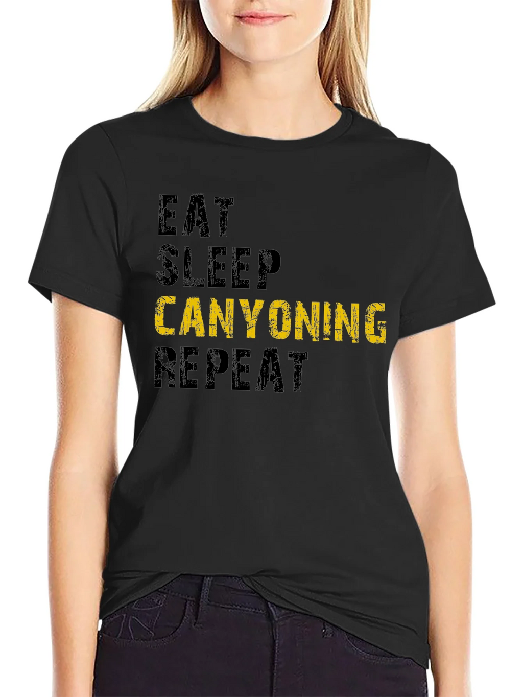 Eat Sleep Canyoning Repeat T-Shirt product image 2