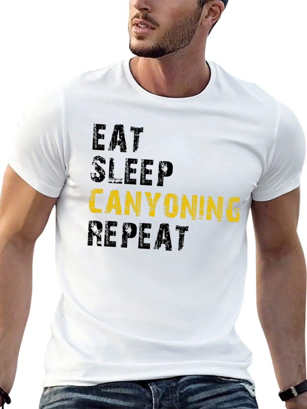 Eat Sleep Canyoning Repeat T-Shirt product image 12