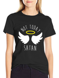 Not Today Satan Graphic Tee product image 1