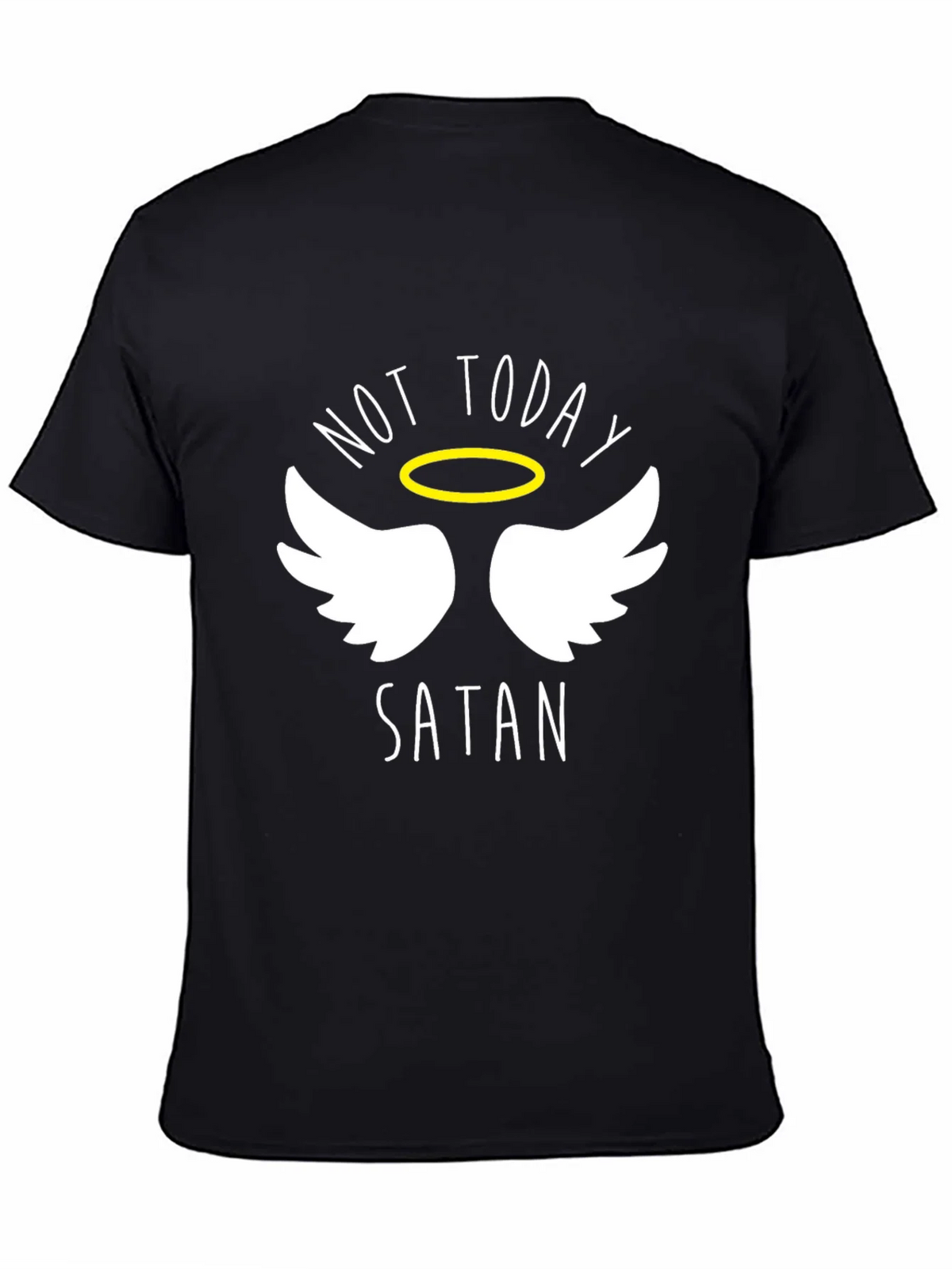 Not Today Satan Graphic Tee product image 2
