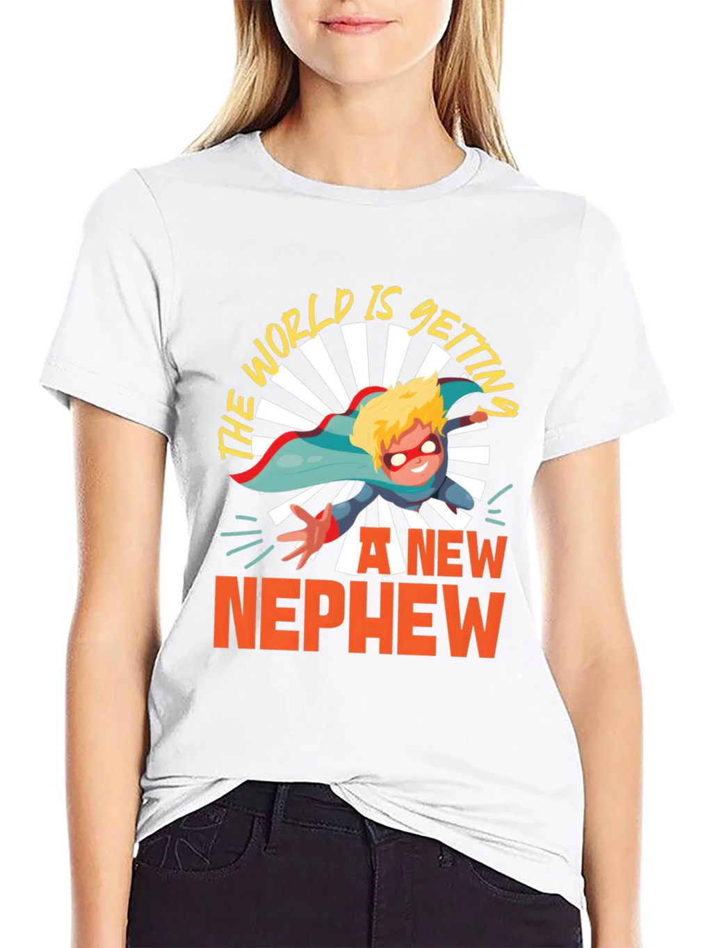 New Nephew T-Shirt Superhero Gift product image 8