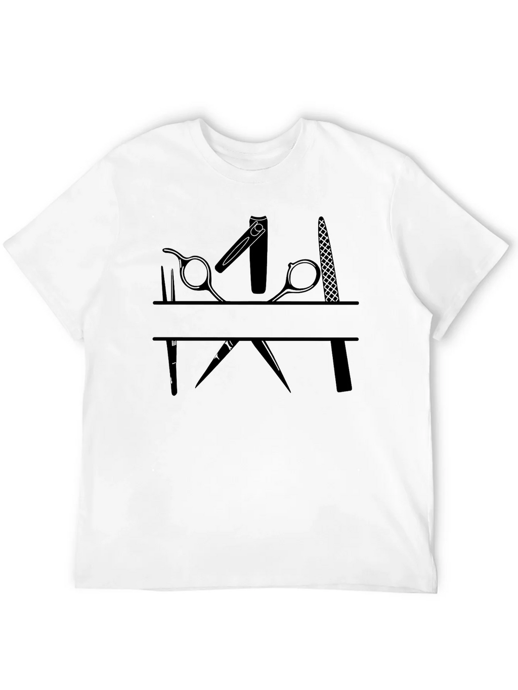 Barber Tool Graphic Tee - Stylish Black T-Shirt for Barbers product image 11