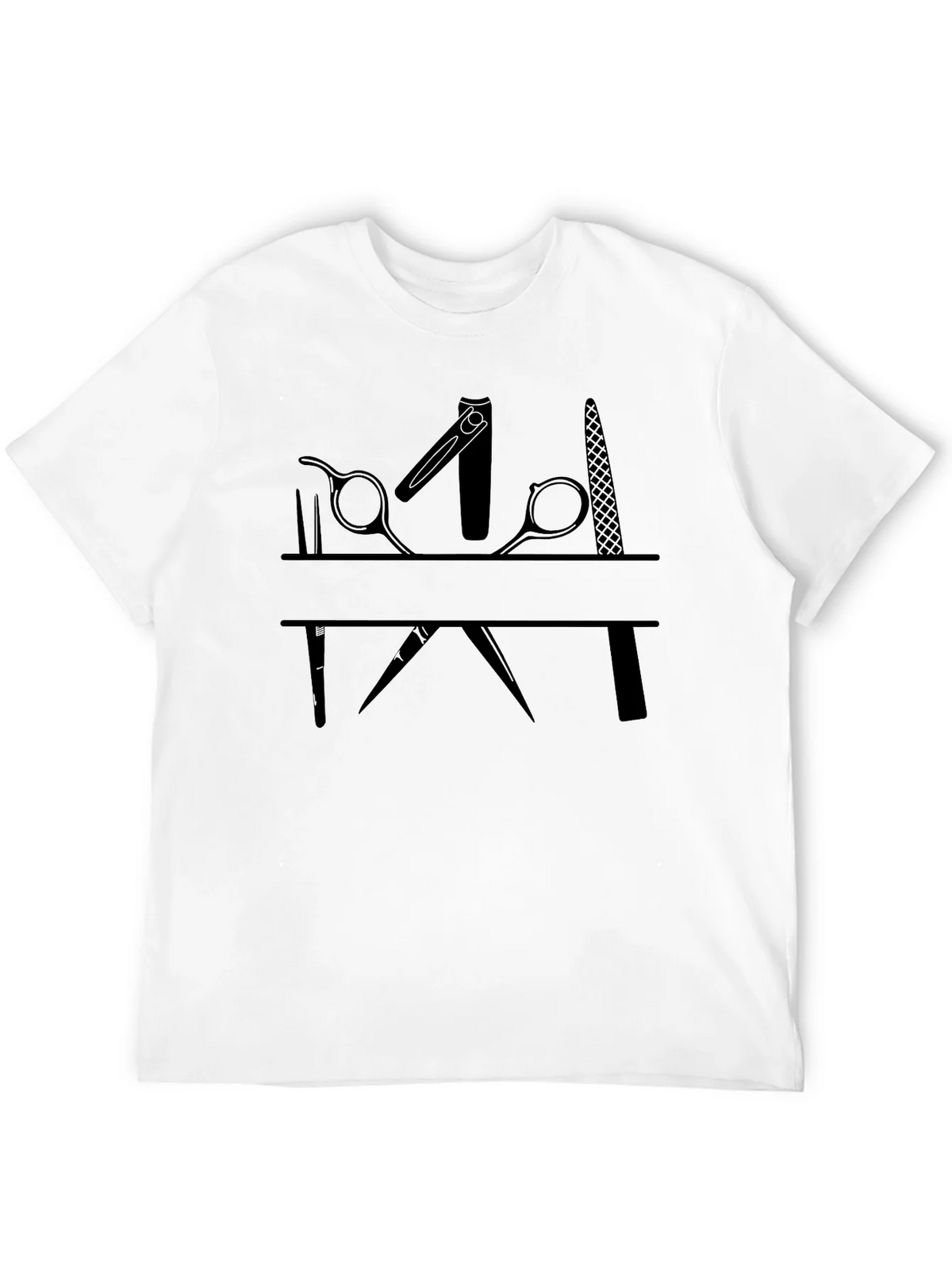 Barber Tool Graphic Tee - Stylish Black T-Shirt for Barbers product image 11