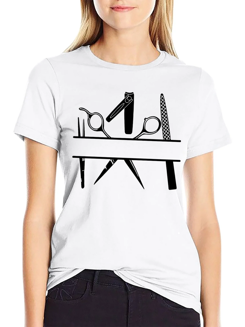 Barber Tool Graphic Tee - Stylish Black T-Shirt for Barbers product image 8