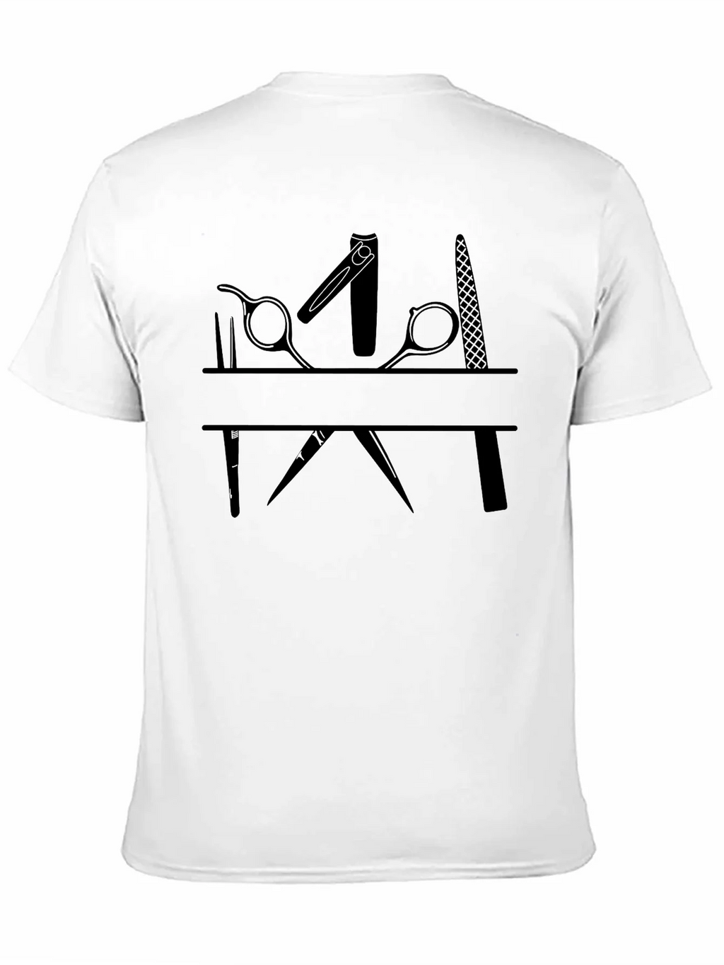Barber Tool Graphic Tee - Stylish Black T-Shirt for Barbers product image 10
