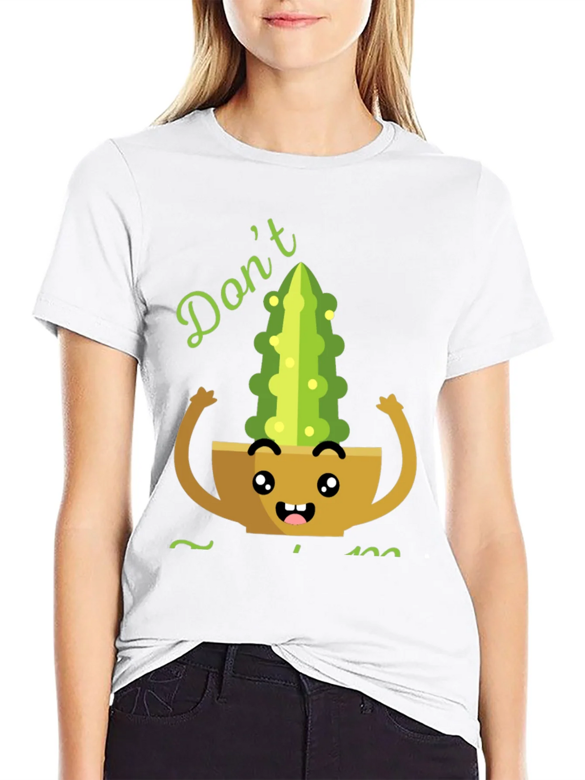 Funny Cactus Pun T-Shirt - Dont Succ Me product image 8