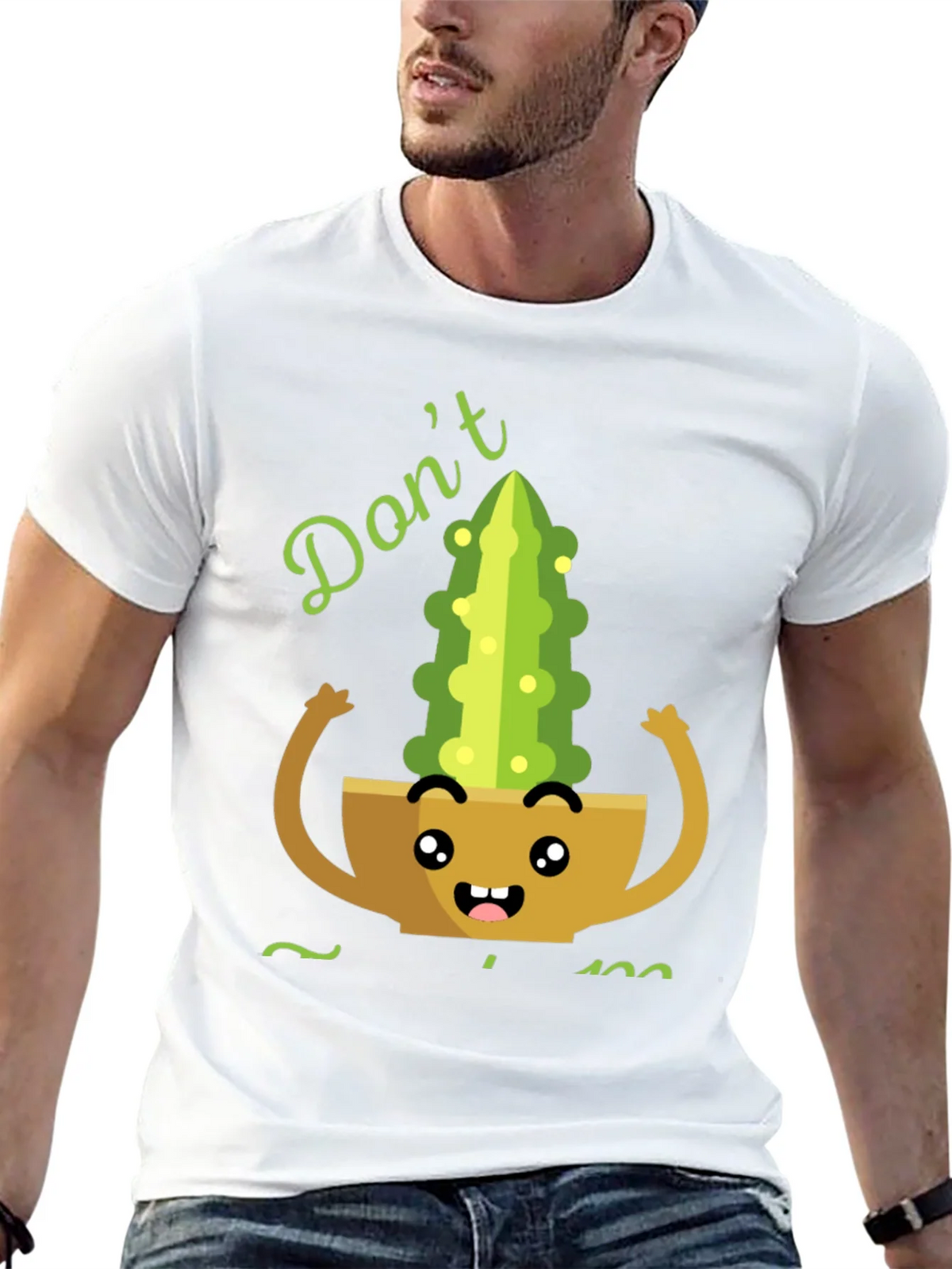 Funny Cactus Pun T-Shirt - Dont Succ Me product image 12