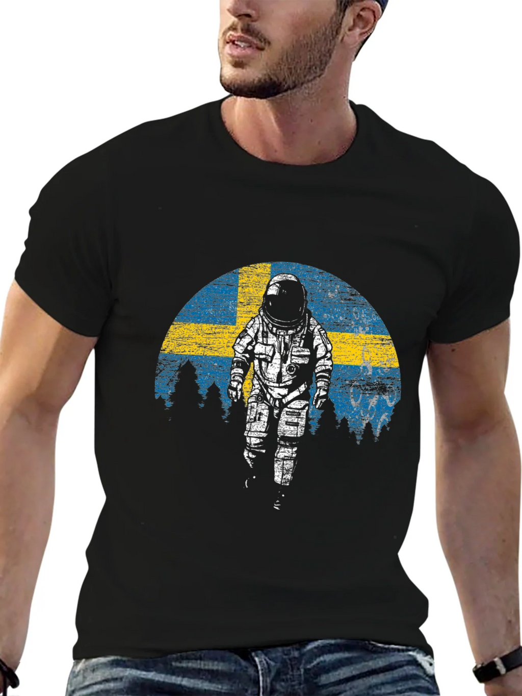Swedish Astronaut T-Shirt product image 5