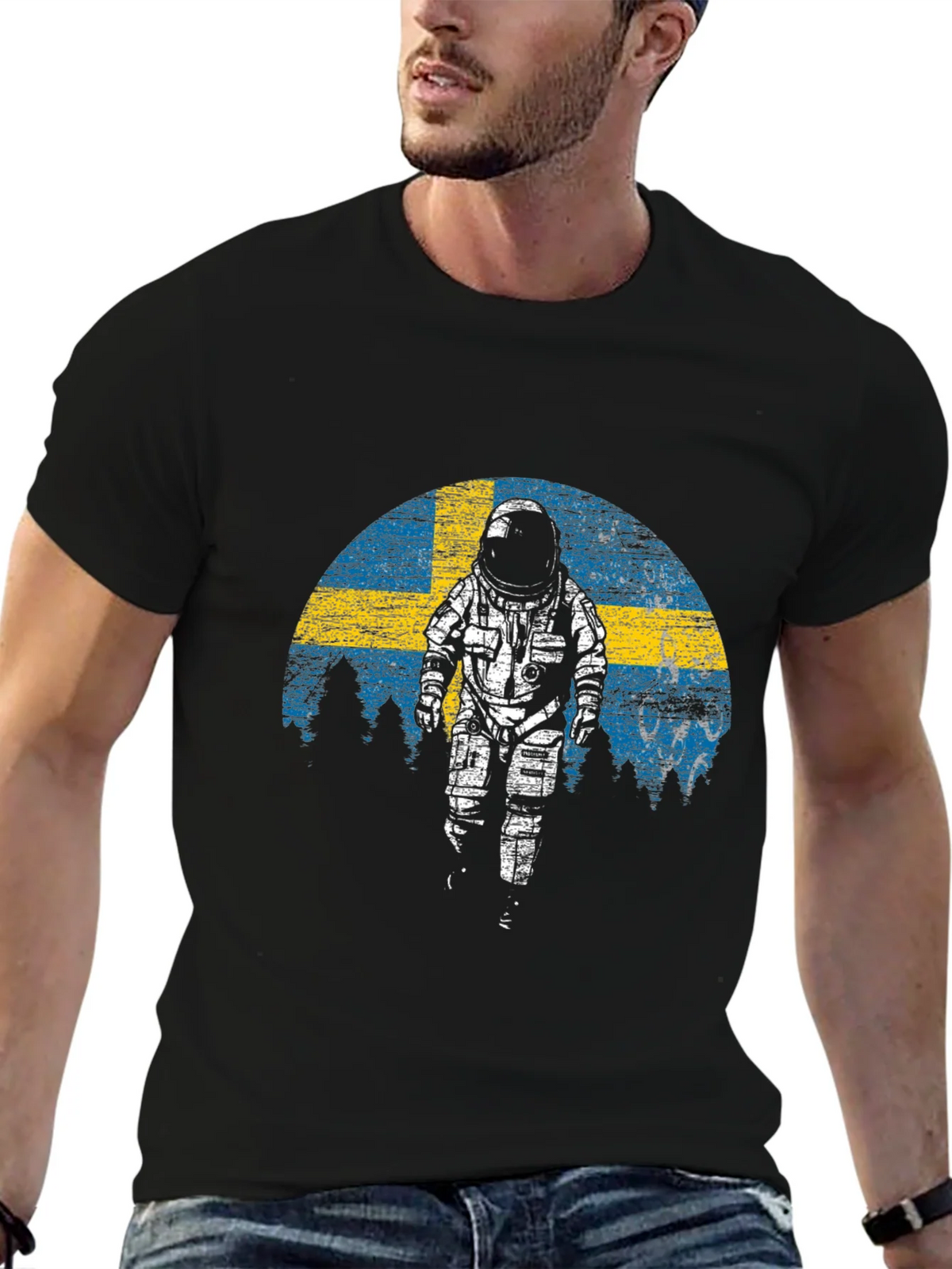 Swedish Astronaut T-Shirt product image 5