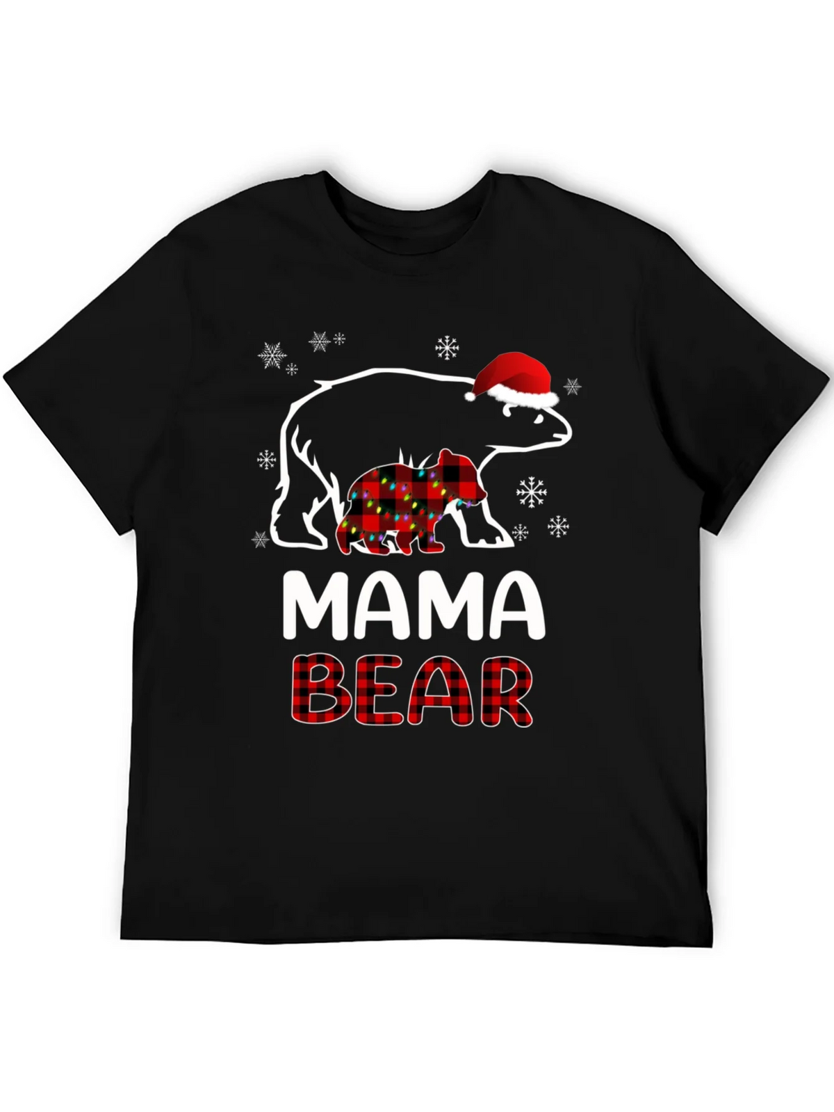 Mama Bear Christmas T-Shirt