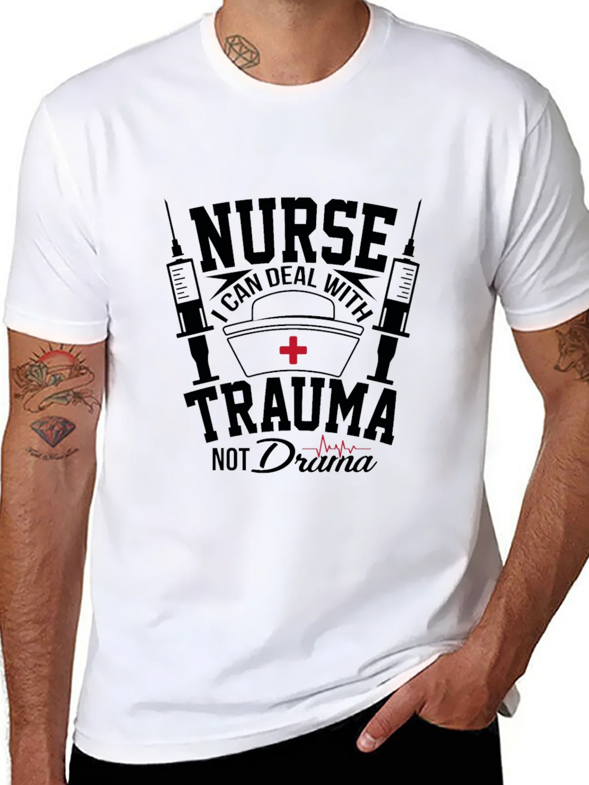 Nurse Trauma T-Shirt - Humor & Comfort product image 7