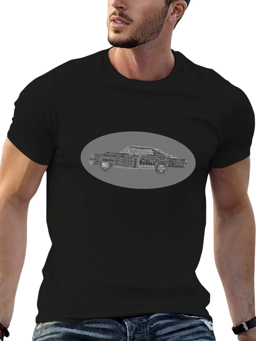 Chevrolet Impala T-Shirt - Word Art Design product image 6