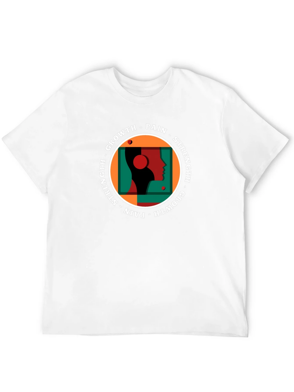 Growth Pain Strength Graphic Tee - Black product image 11
