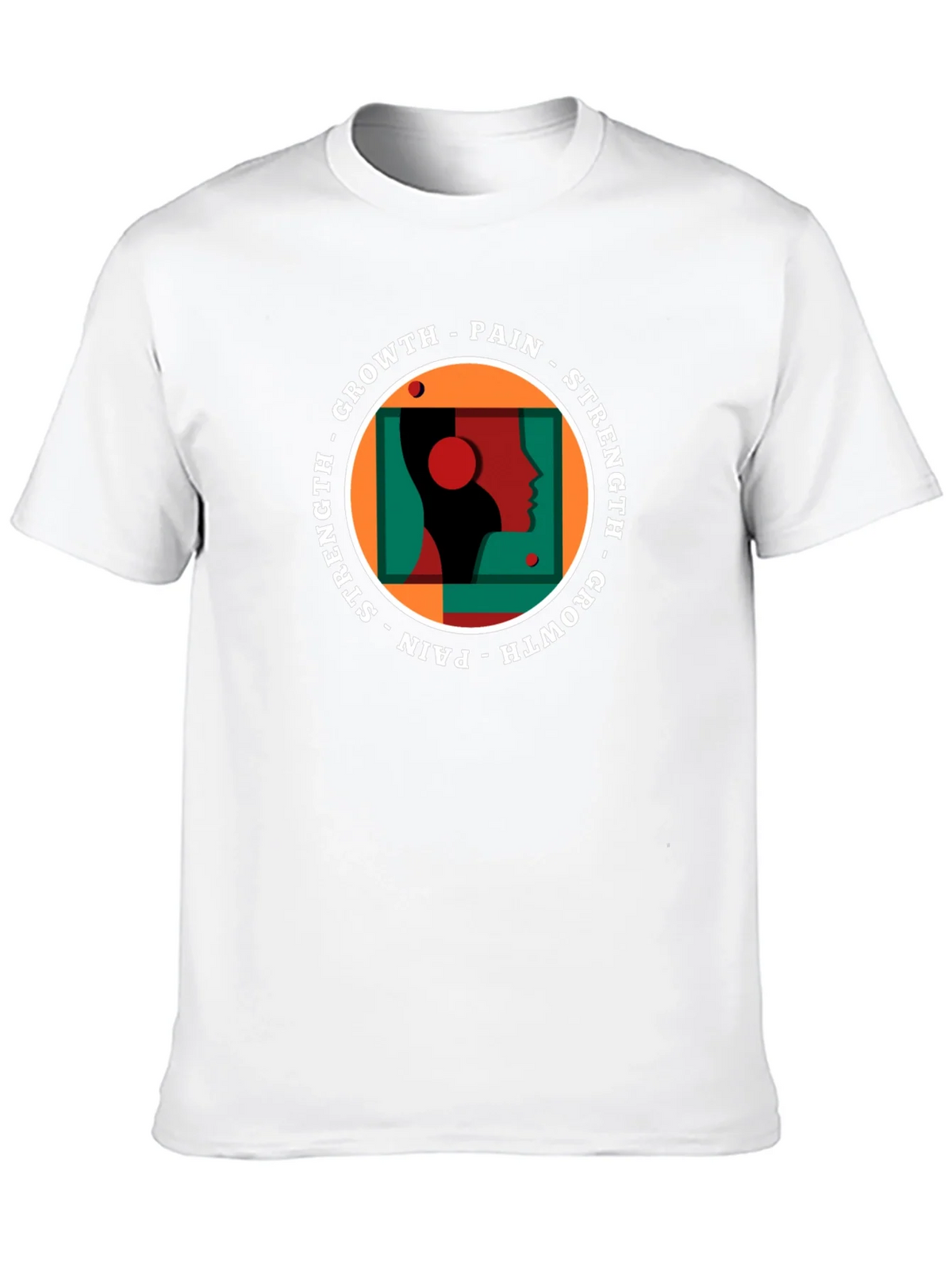 Growth Pain Strength Graphic Tee - Black product image 9
