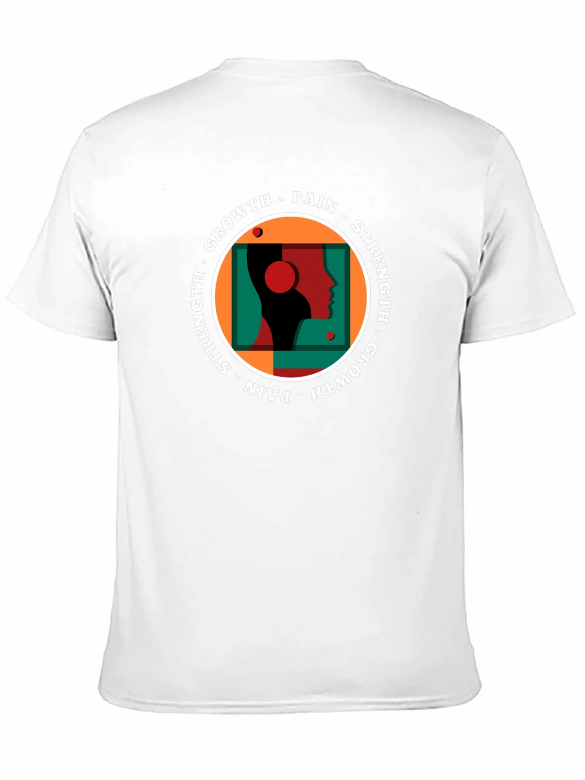 Growth Pain Strength Graphic Tee - Black product image 10