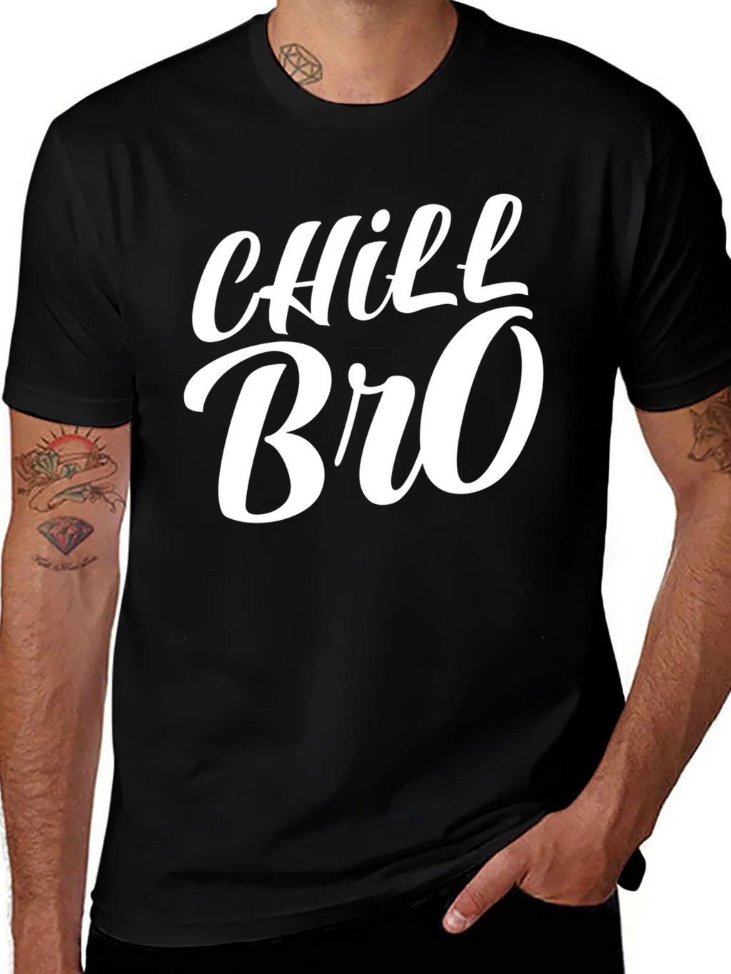 Chill Bro Graphic Tee - Cool & Casual product image 1