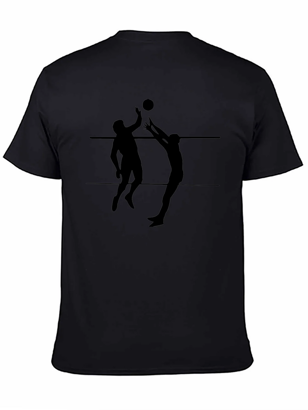 Volleyball Graphic Tee - Mens Black T-Shirt product image 4