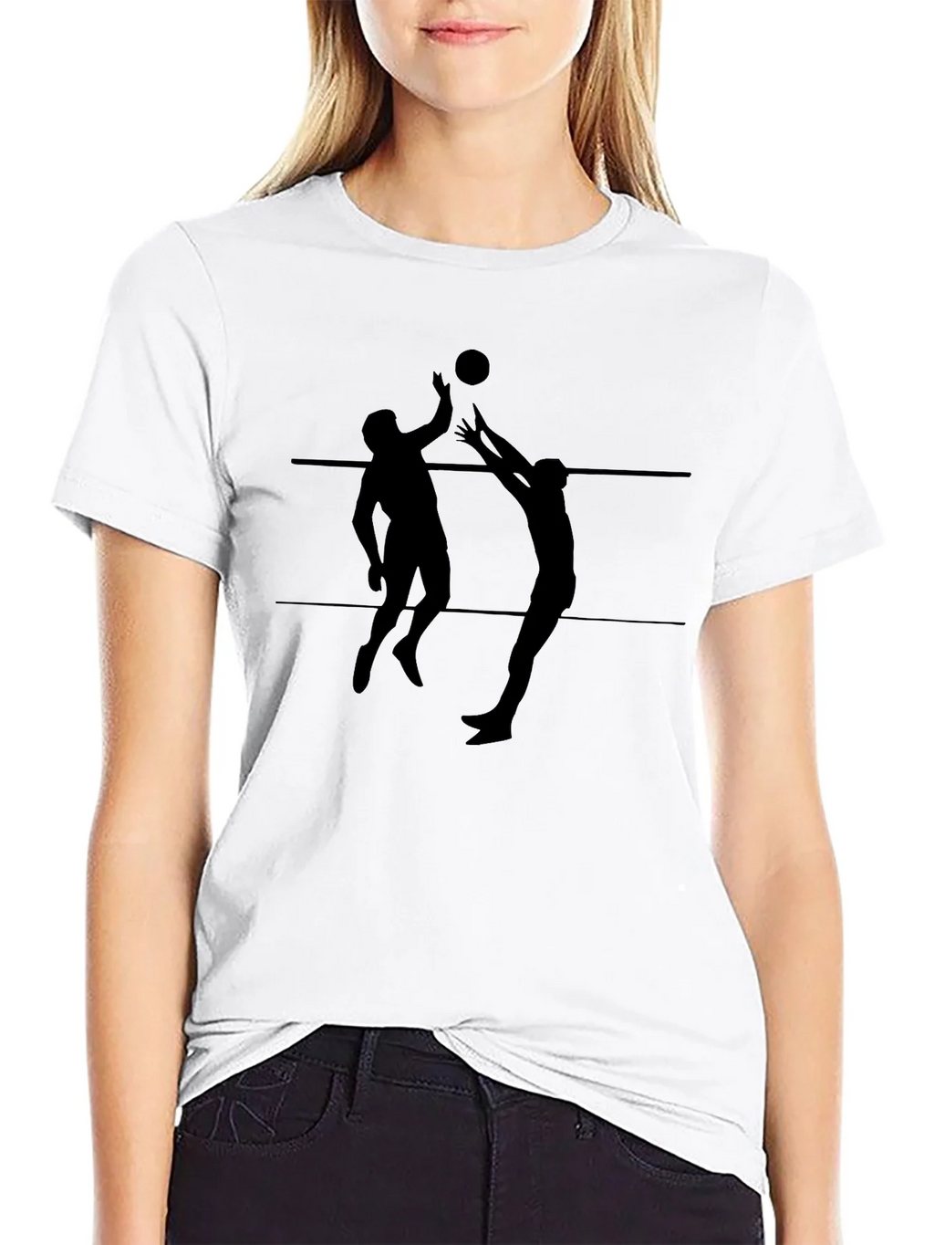 Volleyball Graphic Tee - Mens Black T-Shirt product image 7