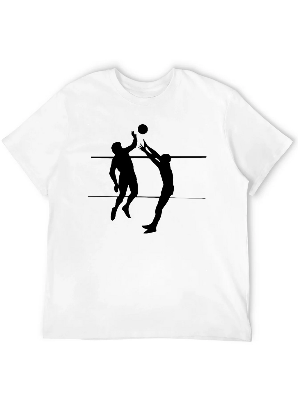Volleyball Graphic Tee - Mens Black T-Shirt product image 9