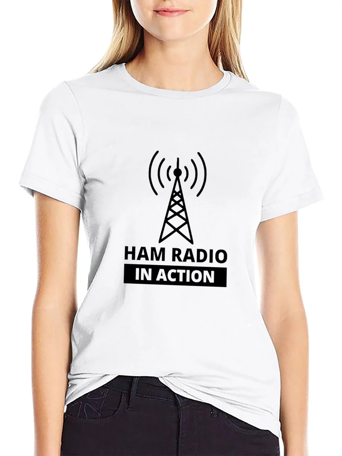 Ham Radio In Action Graphic T-Shirt product image 8
