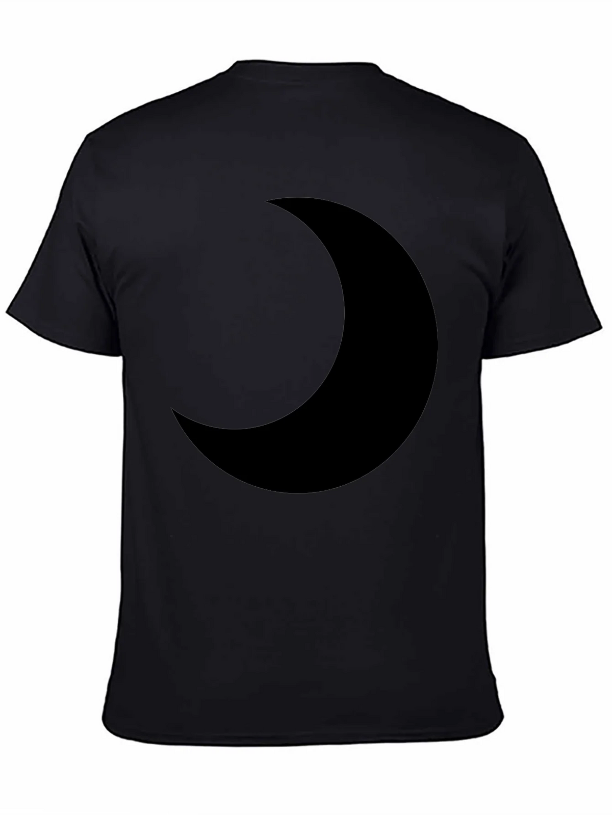 Black Crescent Moon Graphic Tee product image 4