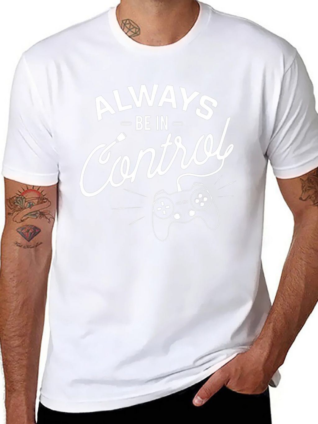 Always Be In Control Gaming T-Shirt product image 7