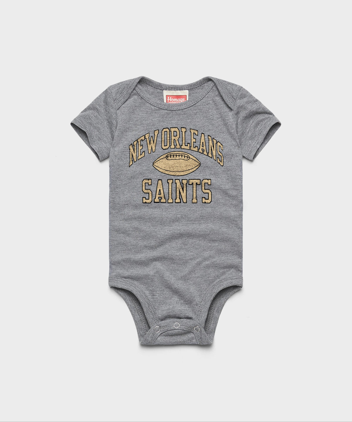 New Orleans Saints Gridiron Baby One Piece