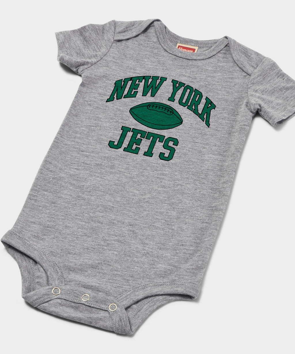 New York Jets Gridiron Baby One Piece