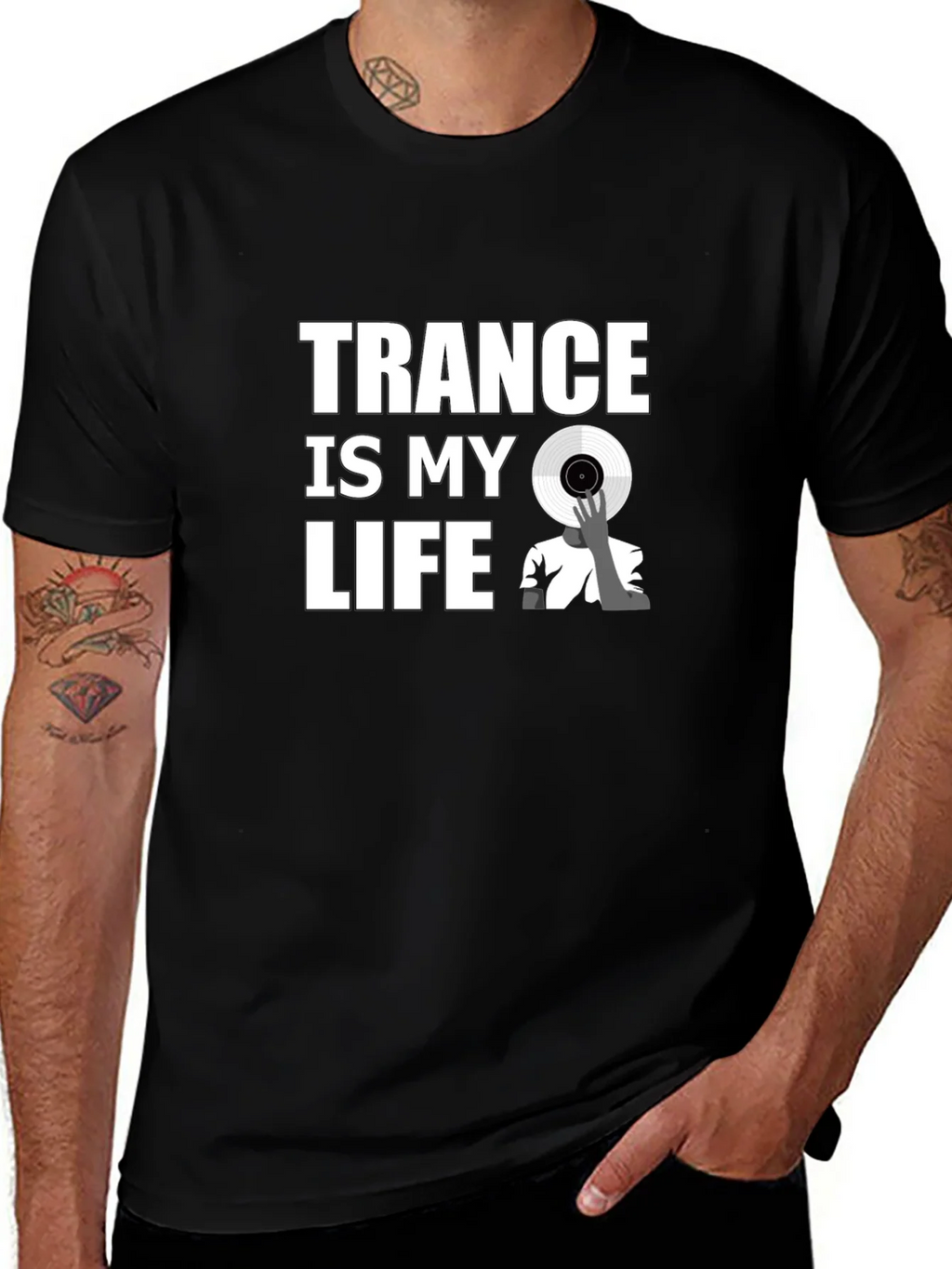 Trance Is My Life T-Shirt - DJ Music Lover Tee product image 1