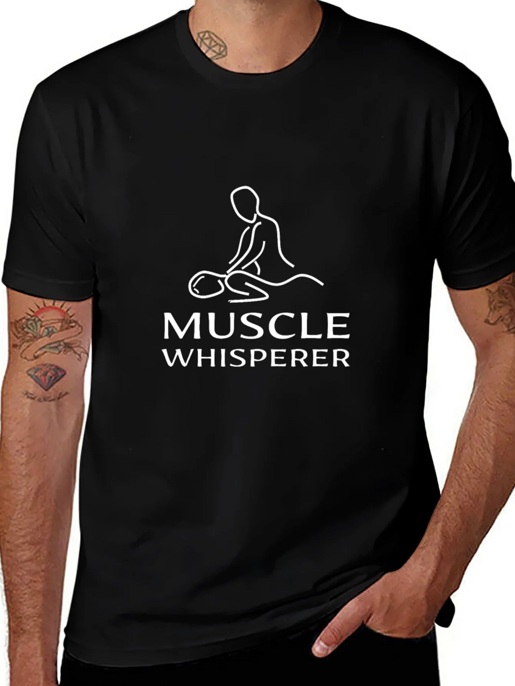 Muscle Whisperer Massage Therapy T-Shirt product image 1