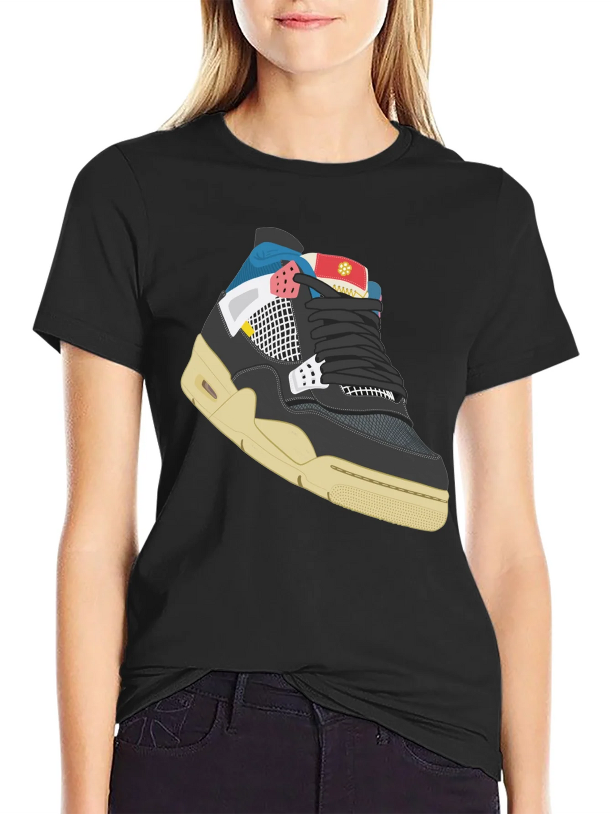 Sneaker Graphic T-Shirt - Trendy Streetwear Tee