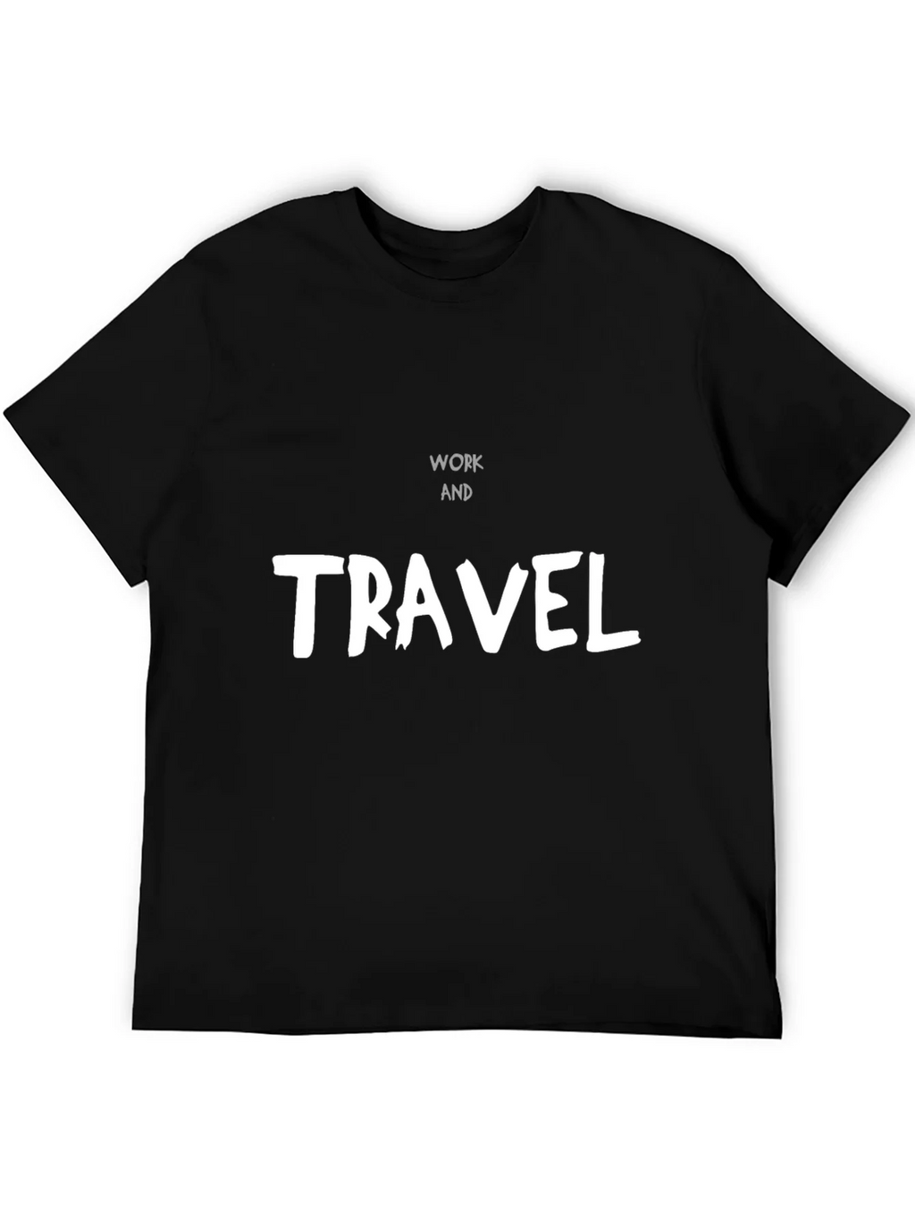 Work and Travel Black Graphic Tee product image 5